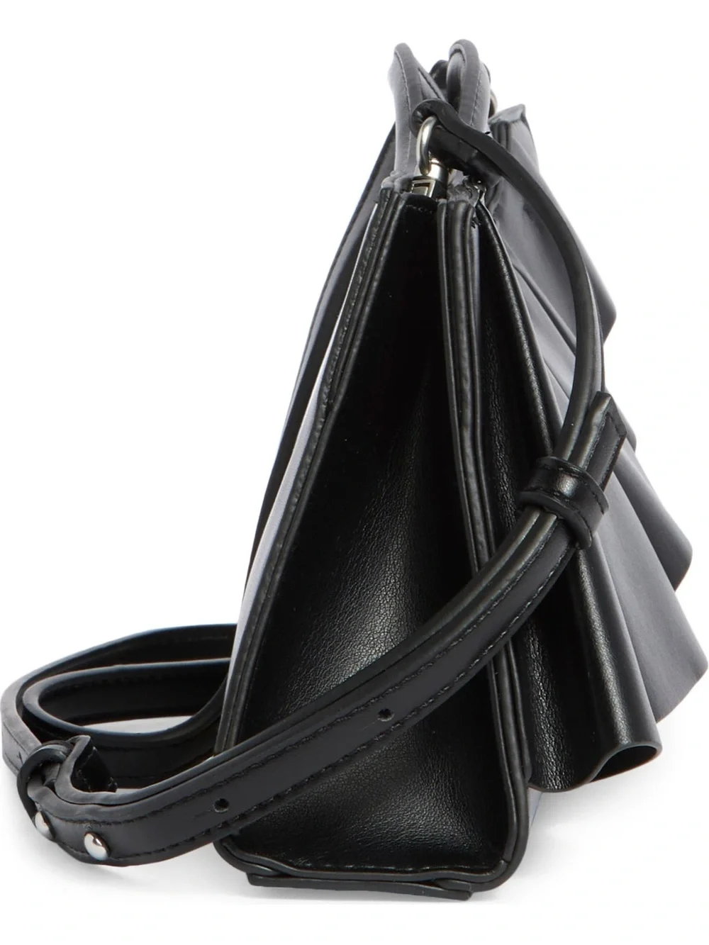 BCBG Ruffle Clutch - Picture 4 of 9